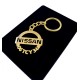Kişiye Özel - Metal Nissan - Gold Plaka Anahtarlık Gerçek Altın Kaplama, Saat, Tasarım Saat, Farklı Saat