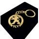 Kişiye Özel - Metal Peugeot - Gold Plaka Anahtarlık Gerçek Altın Kaplama, Saat, Tasarım Saat, Farklı Saat