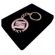Kişiye Özel - Metal Seat - Rose Plaka Anahtarlık Gerçek Altın Kaplama, Saat, Tasarım Saat, Farklı Saat