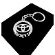 Kişiye Özel - Metal Toyota - Gümüş Anahtarlık Gerçek Gümüş Kaplama, Saat, Tasarım Saat, Farklı Saat