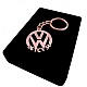 Kişiye Özel - Metal Volkwagen - Rose Plaka Anahtarlık Gerçek Altın Kaplama, Saat, Tasarım Saat, Farklı Saat