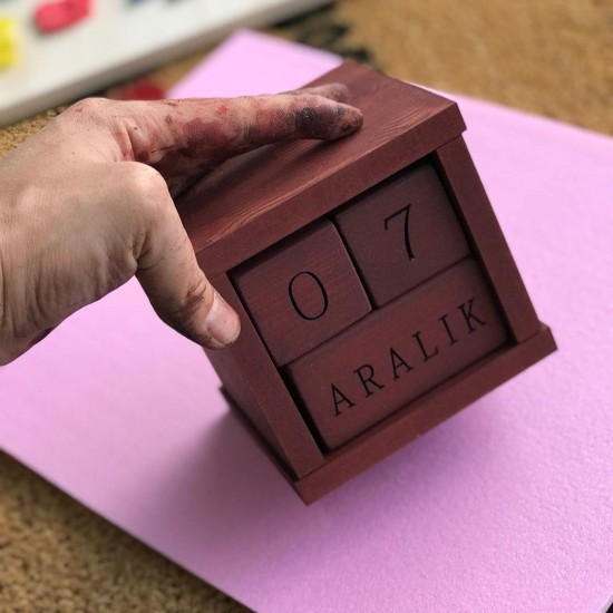 Sonsuz Takvim Ahşap