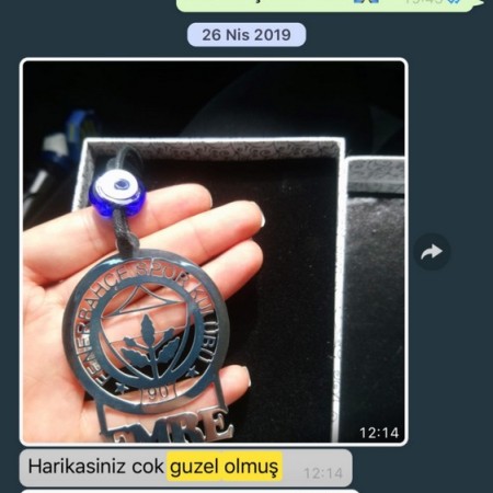 Metal Dikiz Ayna Süsü