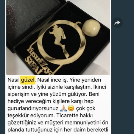 Özel Tasarım Metal Dikiz Ayna Süsü