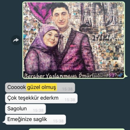 Sevgiliye Tasarım Tablo