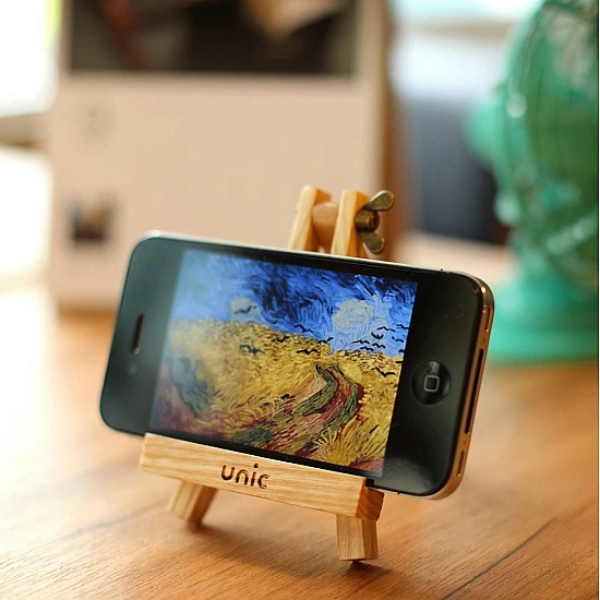 Kişiye Özel - Ahşap Easel Tasarım Aksesuar Standı , Saat, Tasarım Saat, Farklı Saat