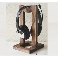 Kişiye Özel - Ahşap Standart Kulaklık Tutucu