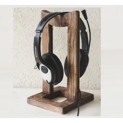 Kişiye Özel - Ahşap Standart Kulaklık Tutucu