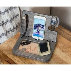 Kişiye Özel - Ahşap S Seri Aksesuar ve Cep Telefonu Standı 