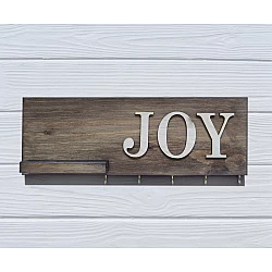 Kişiye Özel - Ahşap Raflı Kapı Anahtarlığı