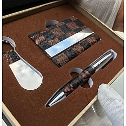 Kişiye Özel - Metal Çelik Kasa Set Kartvizitlik Kalem Anahtarlık