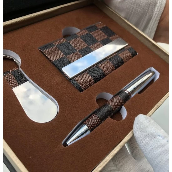 Kişiye Özel - Metal Çelik Kasa Set Kartvizitlik Kalem Anahtarlık, Saat, Tasarım Saat, Farklı Saat