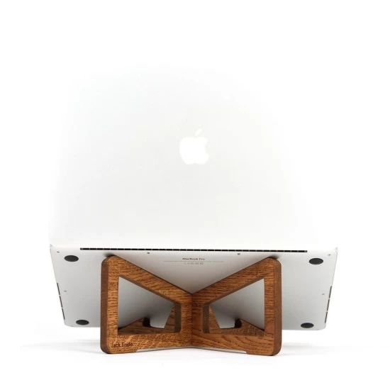 Kişiye Özel - Ahşap İpad ve Laptop Sehpası, Saat, Tasarım Saat, Farklı Saat