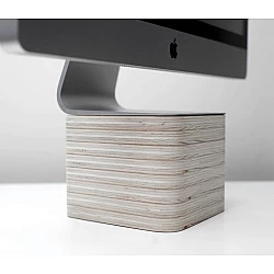 Kişiye Özel - Ahşap Mac Monitör Yükseltici Max Tasarım