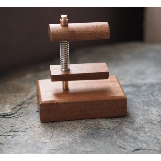 Kişiye Özel - Ahşap Tasarım Tekli Saat Standı, Saat, Tasarım Saat, Farklı Saat