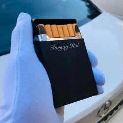 Kişiye Özel - Metal Slender Serisi Sigara Tabakası