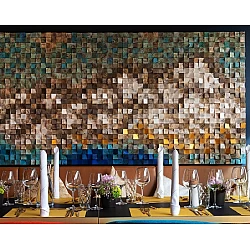 Kişiye Özel - Ahşap Özel Renkler Tasarım Tablo