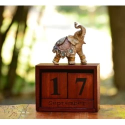 Kişiye Özel - Ahşap Sonsuz Takvim