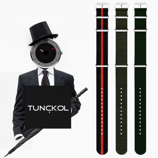 Cool Watch Saat - Siyah Kasa - Yeşil Kordon Cool Fashion Unisex, Saat, Tasarım Saat, Farklı Saat