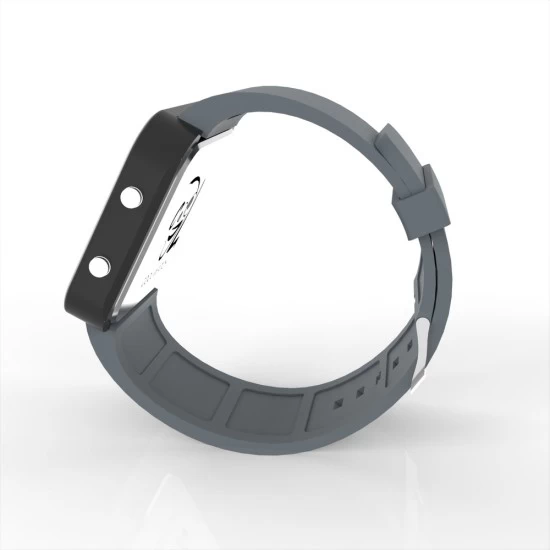 Cool Watch Saat - Siyah Led Kasa - Gri Kayış Unisex, Saat, Tasarım Saat, Farklı Saat