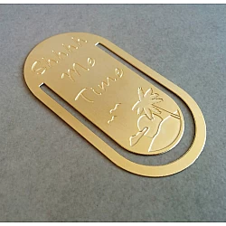 Kişiye Özel - Metal Elips Kitap Ayracı